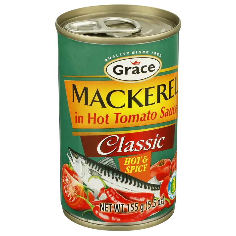 Grace Hot & Spicy Mackerel 5.5 oz