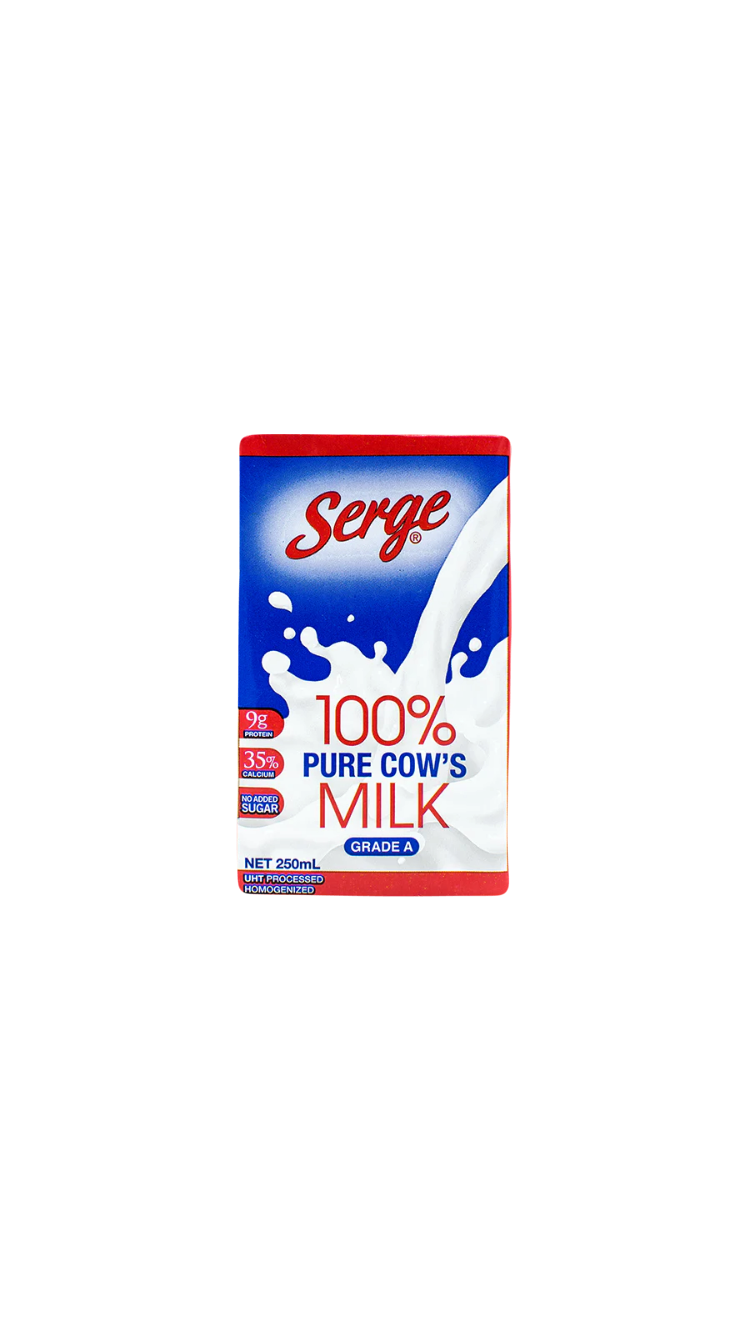 Serge 100% Pure Cows Milk 250ml